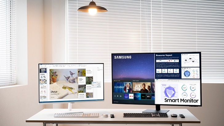 삼성 스마트 모니터 M5, M7 제품