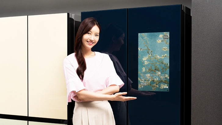 삼성전자 비스포크 아뜰리에(3)_빈센트 반 고흐_꽃 피는 아몬드 나무