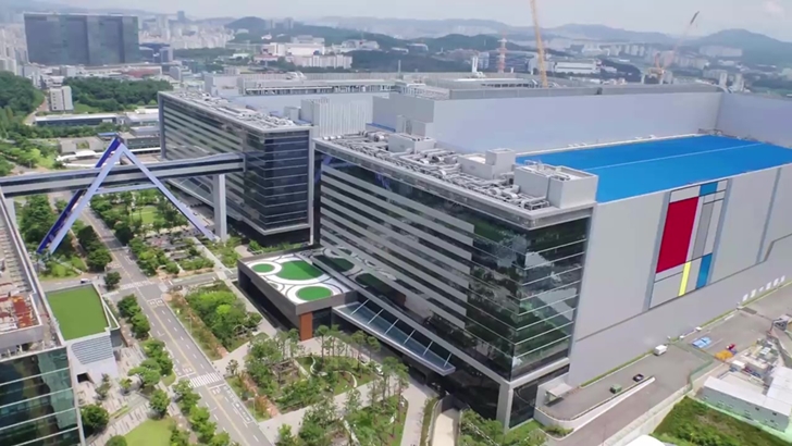 드론으로 바라본 삼성 반도체 캠퍼스