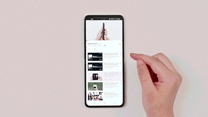 갤럭시 Z 플립3 이미지