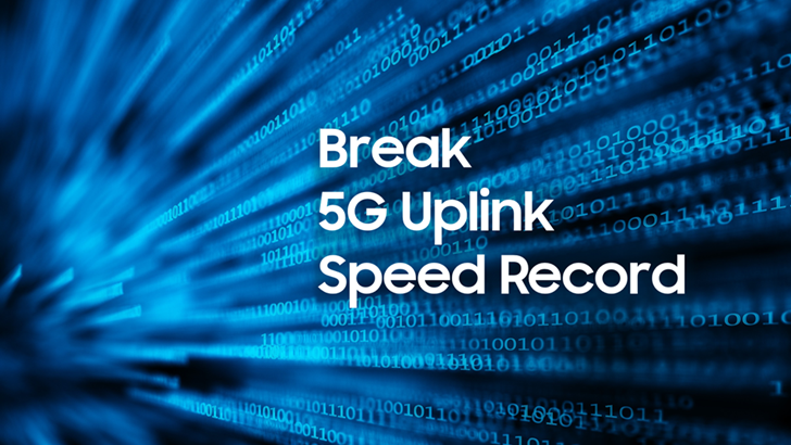 Break 5G Uplink Speed Record
