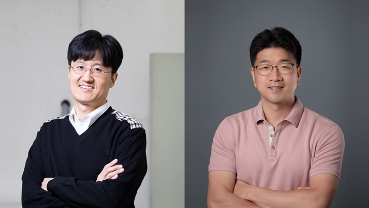 고려대 물리학과 박홍규 교수 (좌), 포스텍 화학공학과 정대성 교수(우(