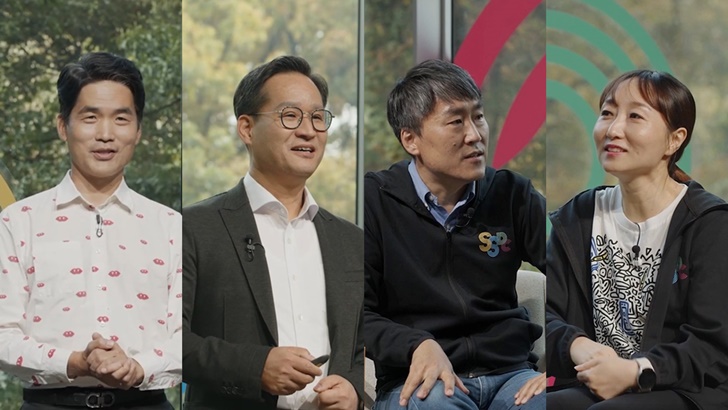 삼성리서치 승현준 사장, 삼성리서치 죄승범 부사장, 삼성리서치 임백준 상무, 삼성전자 정혜순 상무