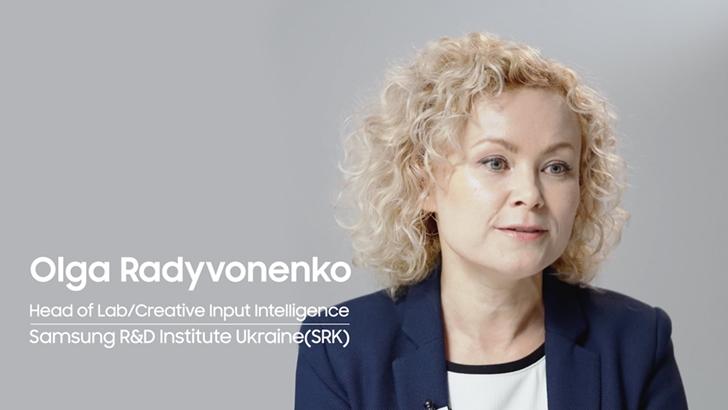 olga radyvonenko head of lab/creative input intelligence samsung R&D Institute Ukraine(SRK)