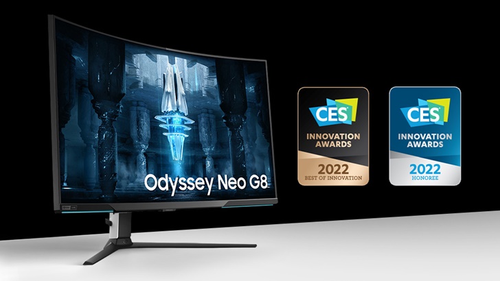 CES 2022 혁신상 수상 모니터