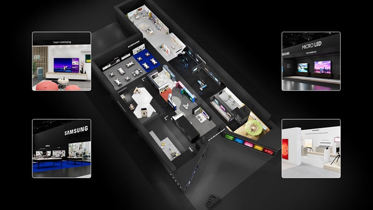 삼성전자 버추얼 전시관