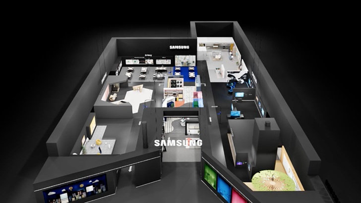 CES 2022 삼성전자 버추얼 전시관 투어