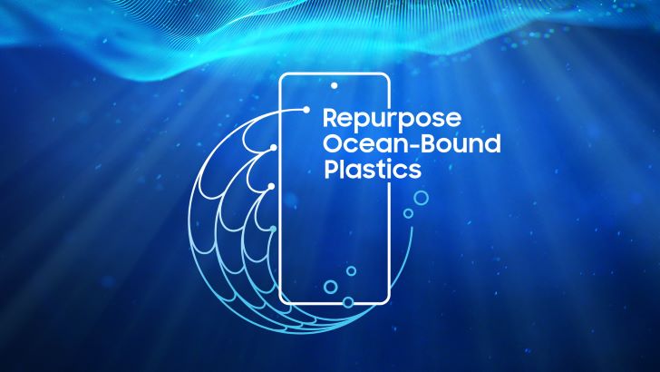 Repurpose Ocean-Bound Plastics 삼성 갤럭시 해양 폐기물 재활용