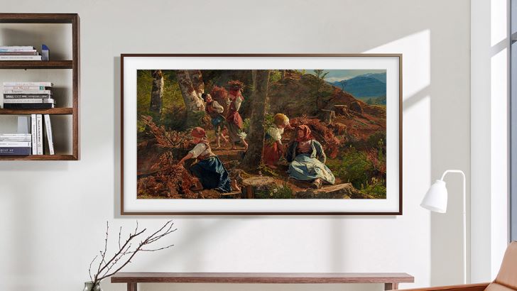 Brushwood Collector in the Vienna Woods (1855) by Ferdinand Georg Waldmüller