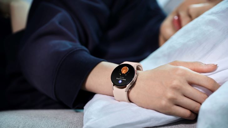 갤럭시 워치 수면 체크 기능 이미지