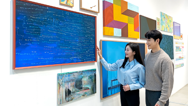 삼성 '더 프레임', '2022 유니온아트페어'서 현대 미술 작가의 캔버스가 되다