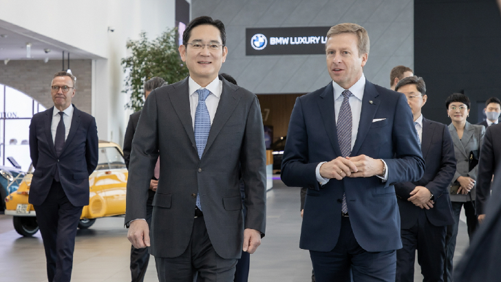 이재용 회장, BMW 올리버 집세 CEO 미팅