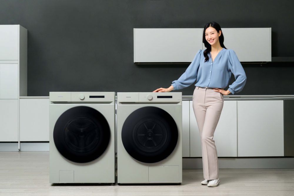 Samsung Electronics Launches 'Grande Custom AI' Washer and Dryer with