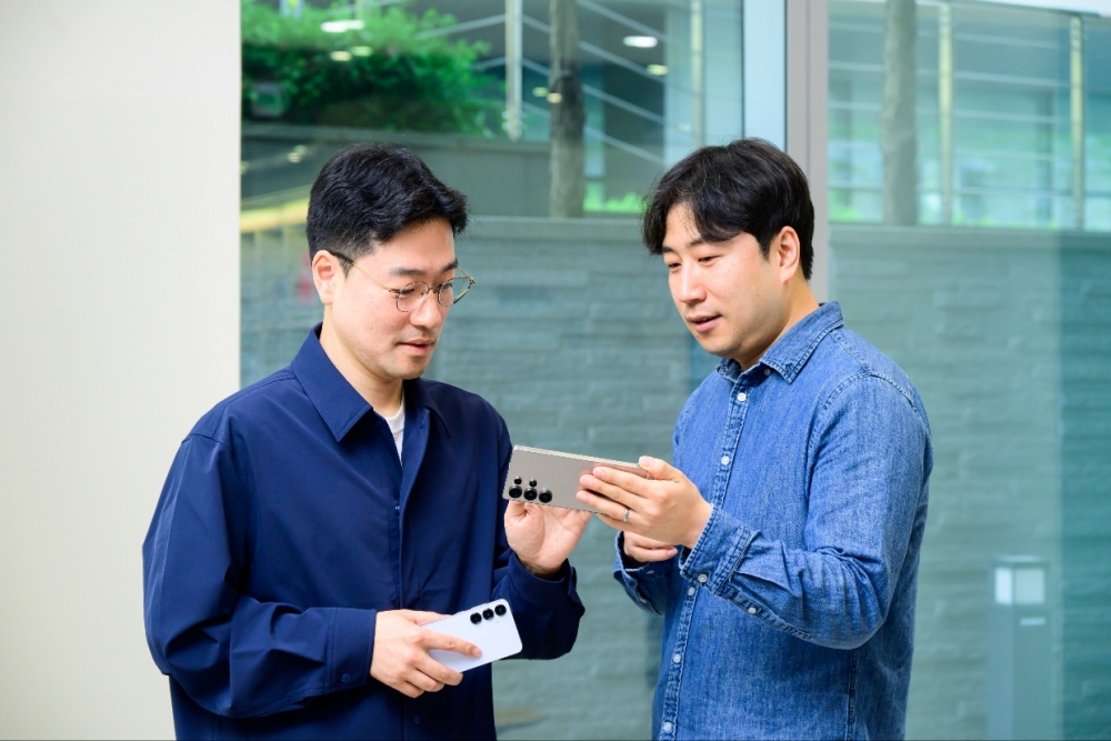 갤러리 검색 기술을 담당한 MX사업부 최인호, 삼성리서치 이홍표 프로