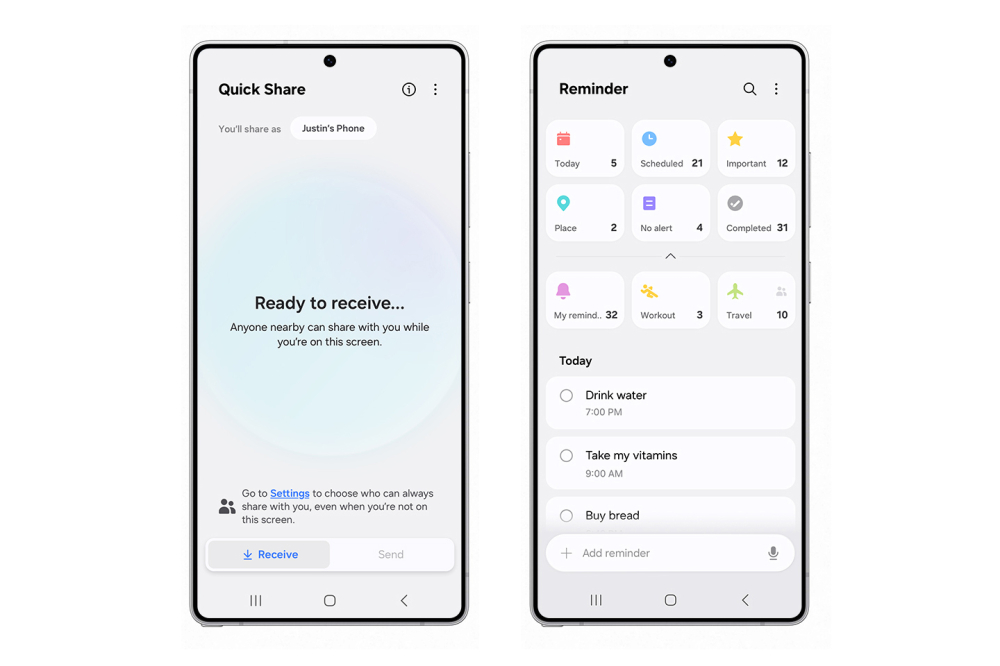 삼성전자 One UI 8 예시 이미지