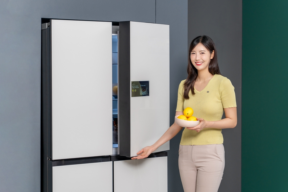 2025년 인간공학디자인상 '특별상'을 수상한 삼성전자 '비스포크 AI 하이브리드' 냉장고 제품 이미지 2