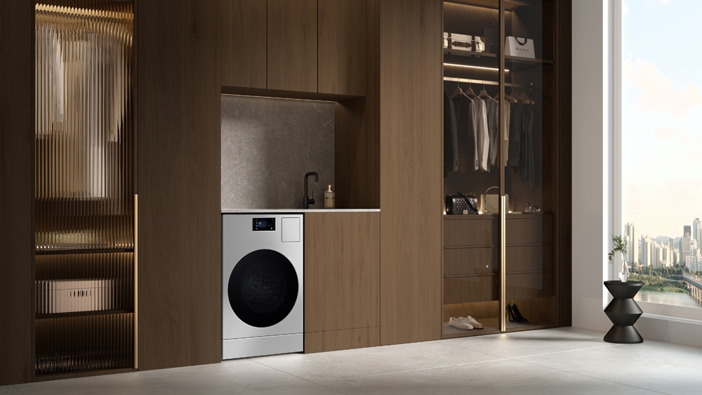 삼성전자의 프리미엄 올인원 세탁건조기 '인피니트 AI 콤보'