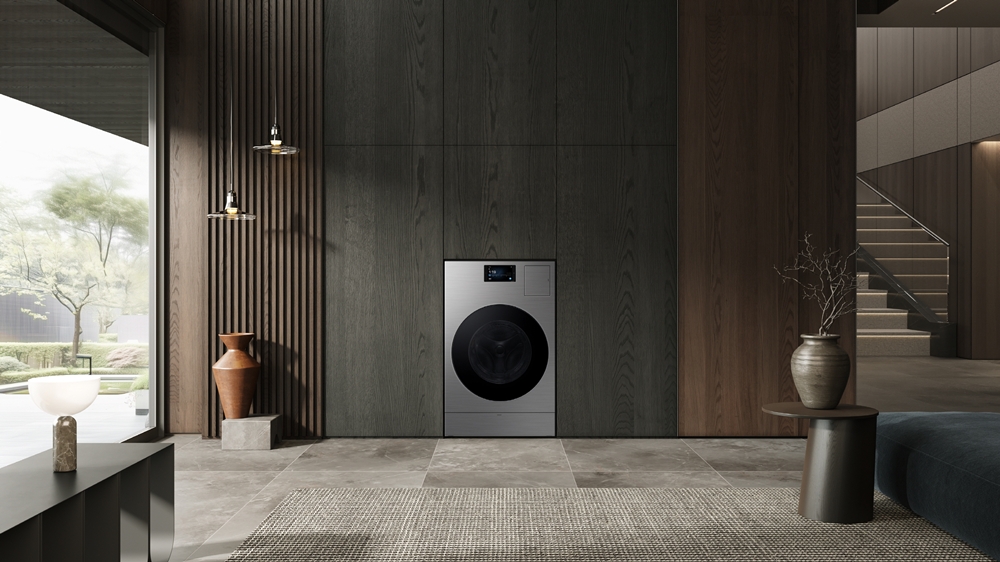 삼성전자의 프리미엄 올인원 세탁건조기 '인피니트 AI 콤보' 라이프스타일 이미지