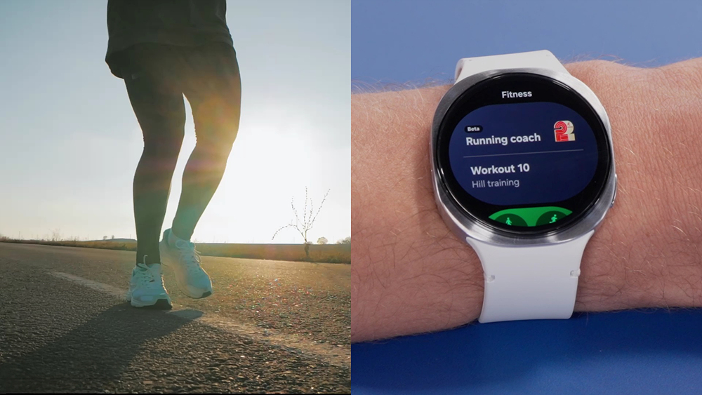 ▲ 사용자의 러닝 데이터를 기반으로 맞춤형 훈련 프로그램을 제공하는 ‘러닝 코치’