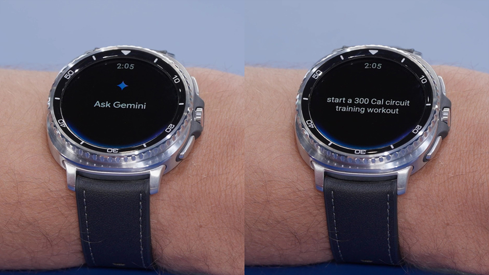 ▲ 손이 자유롭지 않은 상황에서 음성으로 기능 제어할 수 있는 ‘제미나이’