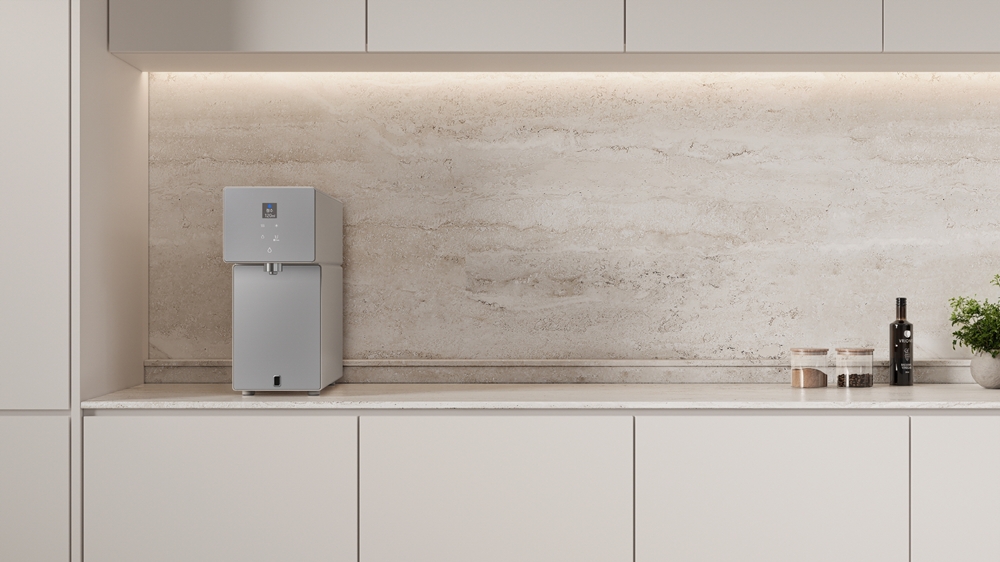 82종의 유해물질을 걸러낼 수 있는 삼성전자 '비스포크 AI 정수기 카운터탑' 제품 라이프스타일 이미지 