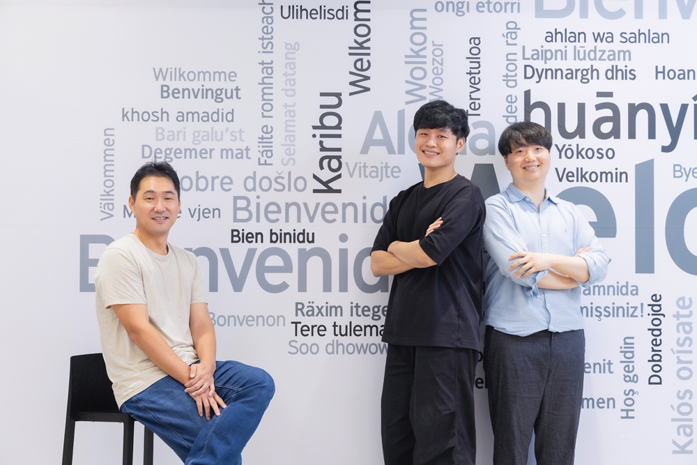 (왼쪽부터) 삼성리서치 김태수 상무, 장준언 프로, 최윤재 프로