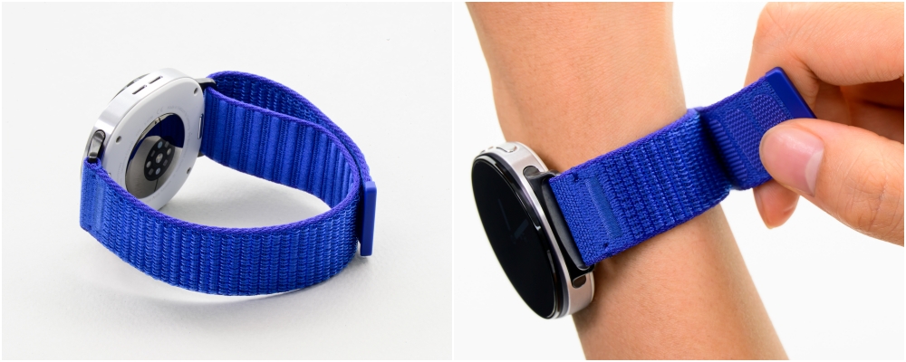 수면 중에도 편안한 착용감의 갤럭시 워치8 시리즈 패브릭 밴드