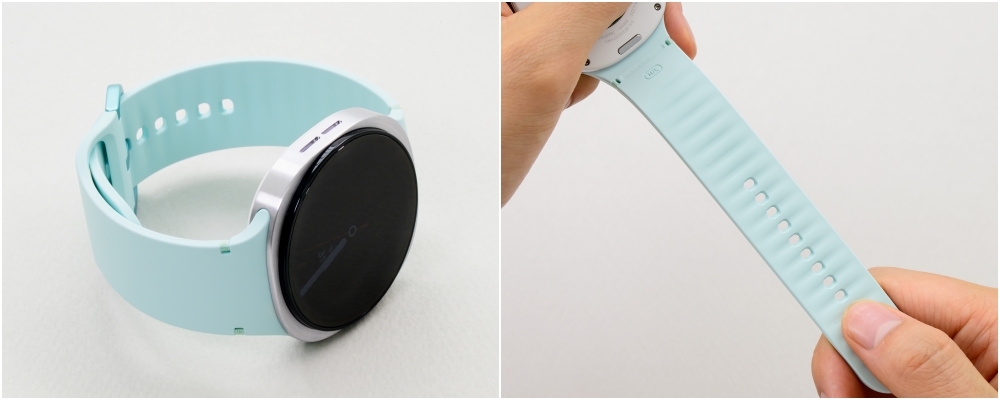 어떤 운동이든 가볍고 편안한 착용감의 갤럭시 워치8 시리즈 스포츠 밴드 