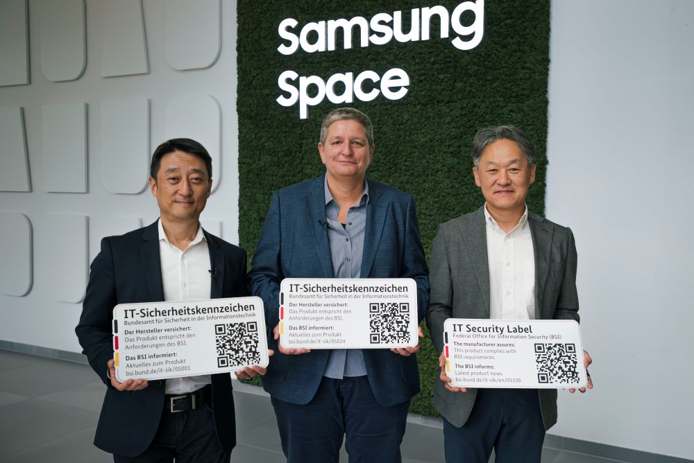 삼성전자 스마트폰·스마트 TV, 독일 연방정보보안청(BSI) 'IT 보안 라벨' 획득