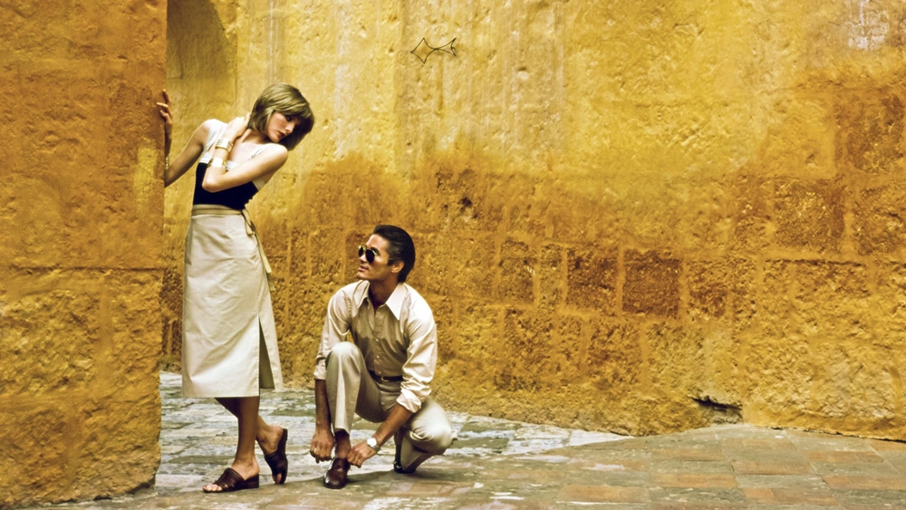 프란체스코 스캐불로(Francesco Scavullo)의 1976년 르네 루소(Rene Russo) 사진