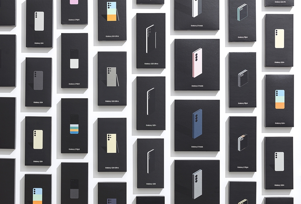 'IDEA 2025'에서 금상을 수상한 '삼성 모바일 디자인 비주얼 아이덴티티 시스템(Samsung Mobile Design Visual Identity System)'