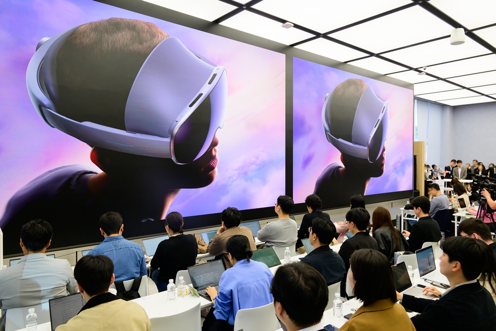 ‘갤럭시 XR’ 공개 현장