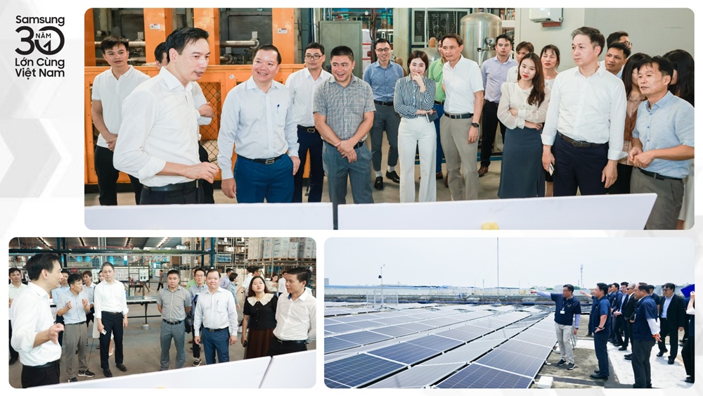 삼성전자는 탄소 중립 목표와 재생 에너지 사용 확대 등 지속 가능한 개발 전략을 이행하고 있다.