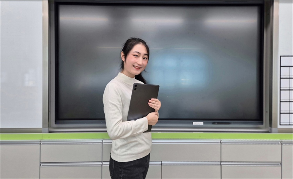 '갤럭시 탭 S11 AI 티쳐스' 체험단으로 활동한 이현지 교사