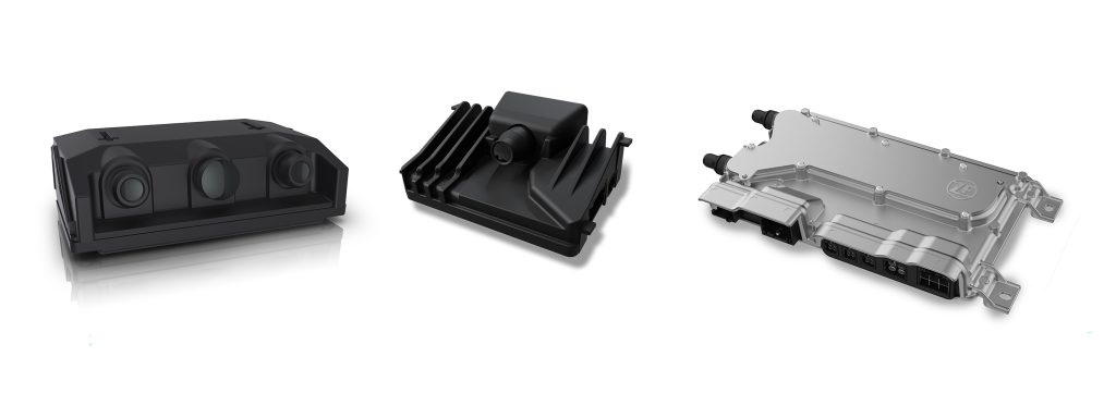 독일 ZF의 ADAS(첨단 운전자 보조 시스템).