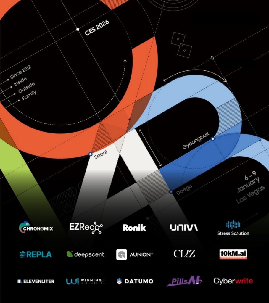 'CES 2026' C랩 전시관 포스터