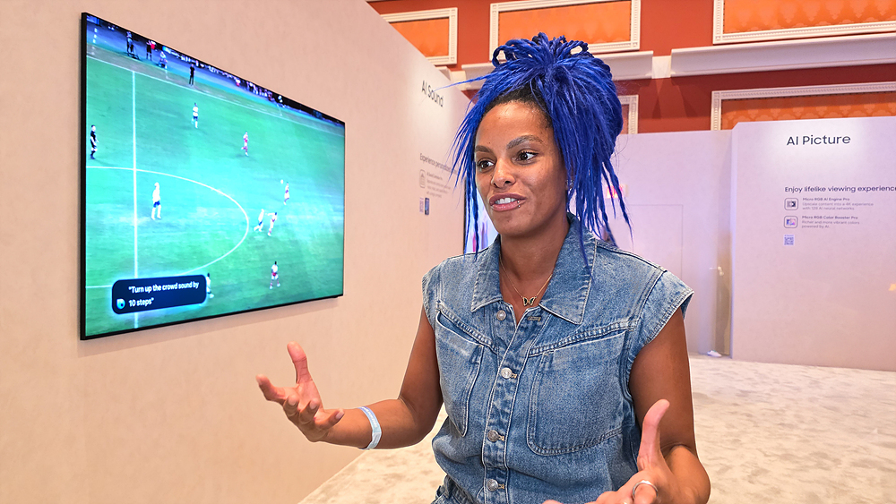 영국에서 온 BBC 여행 프로그램 진행자 Lucy Hedges.