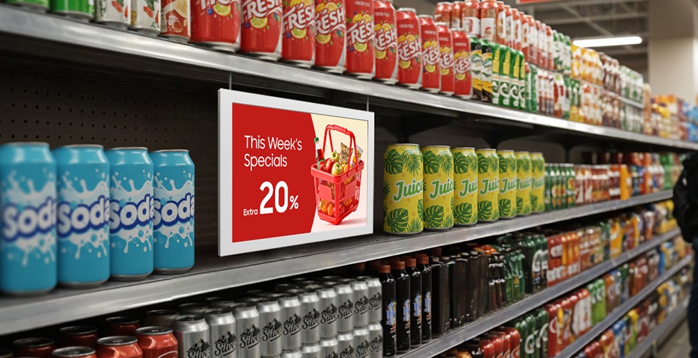 A4 종이 크기 수준의 13형 '삼성 컬러 이페이퍼' 라이프스타일 이미지.