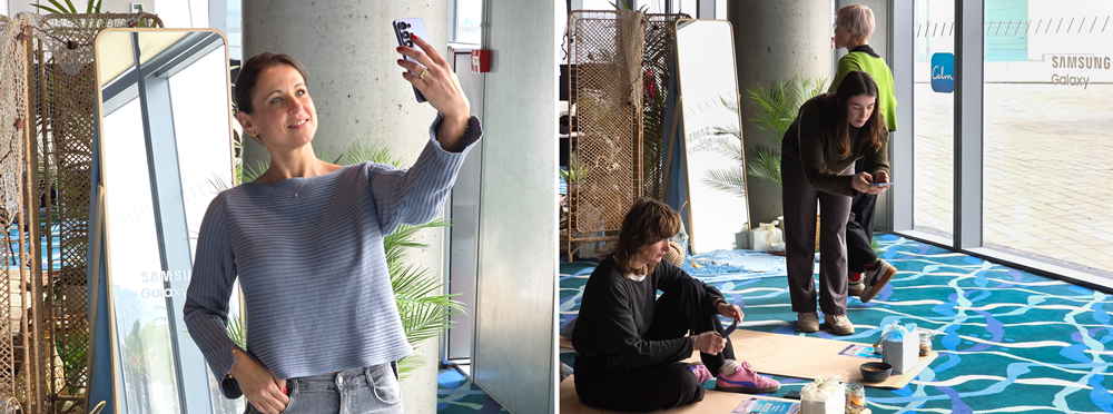 행사가 끝난 뒤 기념사진을 촬영하는 참가자들.