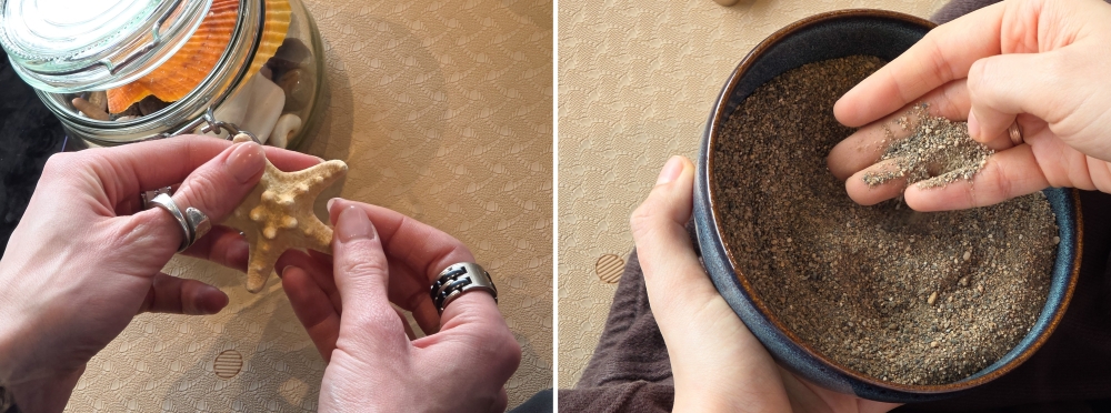 참가자들이 ‘Sound, Touch, and Smell 명상 세션에 참여하고 있다.