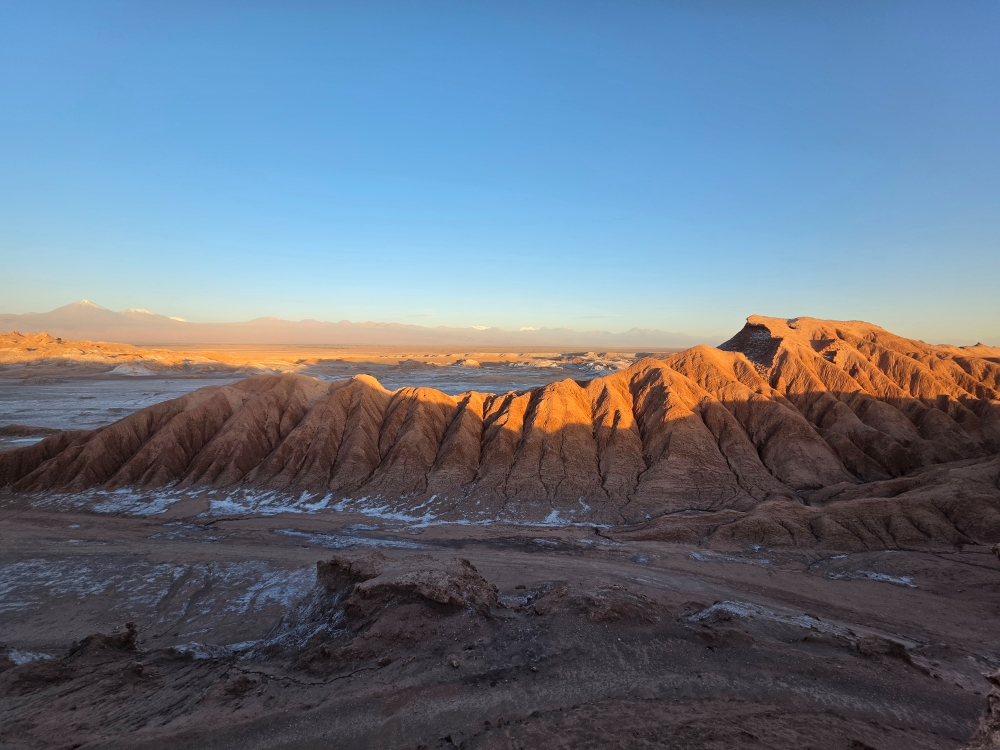 칠레 아타카마 사막.
