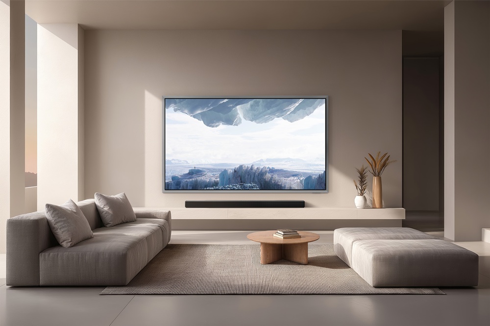 '삼성 아트 스토어'에서 '아트 바젤 홍콩(Art Basel Hong Kong 2026)' 컬렉션을 감상할 수 있다. '마이클 나자르(Michael Najjar)'의 'Europa(2016)' 라이프스타일 이미지.