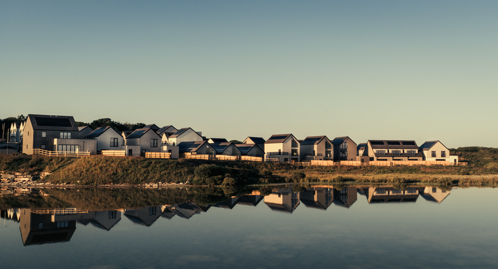 영국 콘월(Cornwall)에서 진행되는 대규모 주거단지 재개발 프로젝트 '웨스트 카클레이즈 가든 빌리지' 조감도.