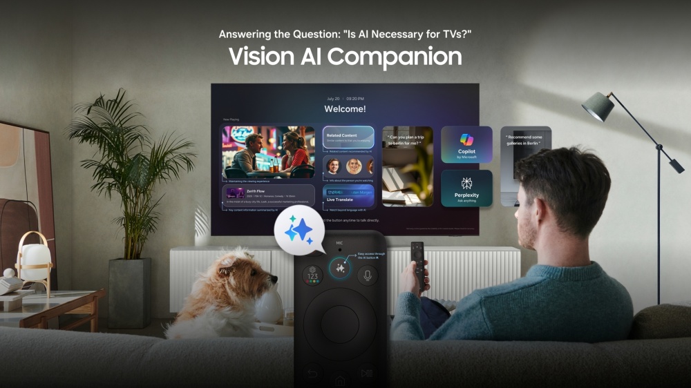 '2026 에디슨 어워즈(Edison Awards)'에서 금상을 수상한 삼성 TV만의 통합 AI 플랫폼 '비전 AI 컴패니언(Vision AI Companion)'