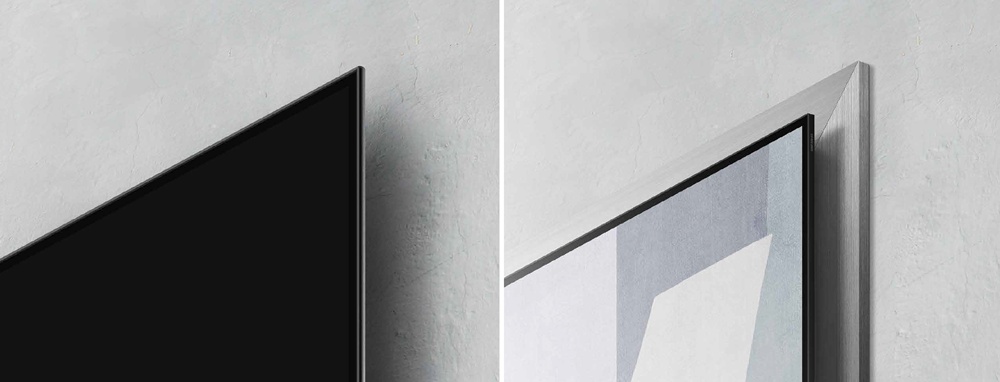 기존의 OLED TV(좌)와 OLED TV ‘S95H’(우) 비교 사진.