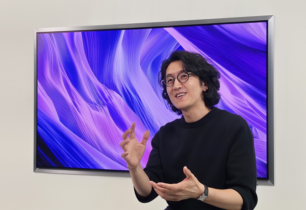 VD사업부 제품디자인팀 이재능 그룹장.