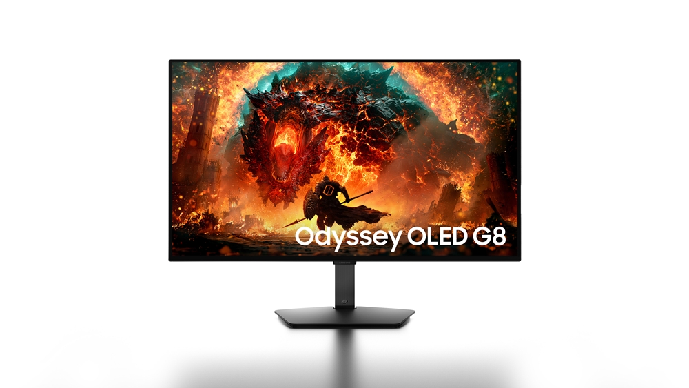 2027년형 '오디세이 OLED G8' 제품이미지.