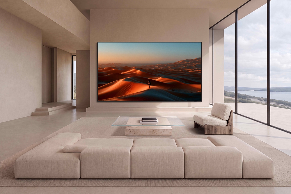 Micro RGB TV 라이프 스타일 이미지.